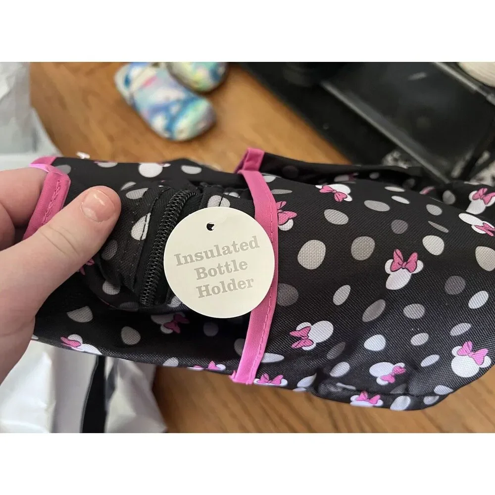 Disney Minnie Mouse Diaper Bag Set of 4 Pieces- NEW with Tags